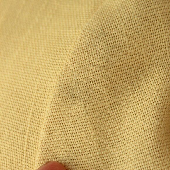 Vintage 1940s Suit, Arthur Jay Yellow Linen Two Piece Skirt And Jacket - Picture 11 of 11